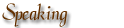 image: speaking